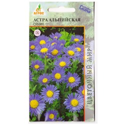 Астра Альпийская Синяя  (Код: 78209)
