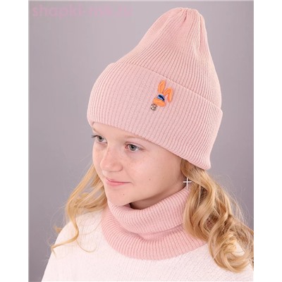 03-27-E Комплект (колпак+снуд) (52-56)