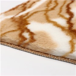 Коврик SAVANNA «Мечта», 50×80 см, бежевый