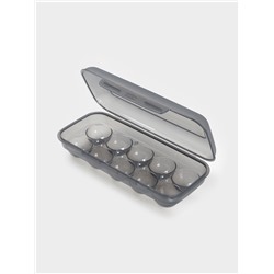 Контейнер для хранения яиц IDEA, 10 ячеек, 26.5×11.5×7 см, пластик, МИКС