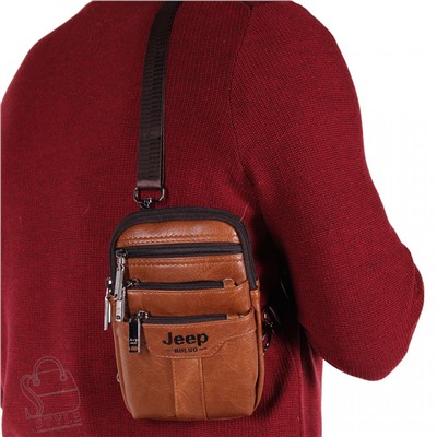 Сумка мужская 577 orange Jeep  в Новосибирске