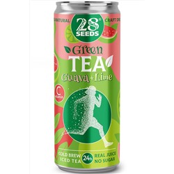 Чай Зелёный "Гуава и Лайм" Cold Brew ж/б 330мл ЭКОПРОДУКТЫ, 1136983