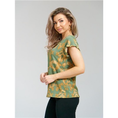 Блузка БЖ-08 (Оливковый)