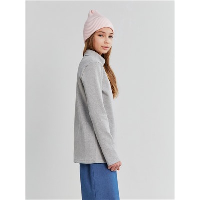 Водолазка детская MINAKU, серый-меланж, рост 110 см