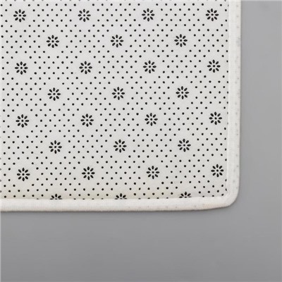 Коврик для ванной и туалета Доляна «Песок», 40×60 см