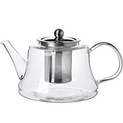 60077 Заварочный чайник 3пр 850мл стек н/с LR(х24)