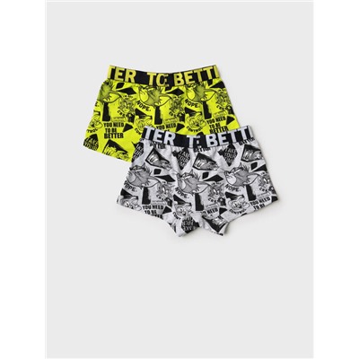 Трусы трикотажные для мальчиков - боксеры, 2 шт в комплекте