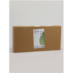 Подставка для цветов Greengo, 7 полок, 36×23×120 см, напольная, каркас металл, полки МДФ, белая