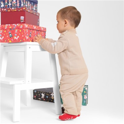 Костюм детский новогодний (джемпер, брюки) «Крошка Я» New Year, рост 68-74 см