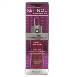 Skincare LdeL Cosmetics Retinol, Super Retinol Serum, Night Treatment, 1 fl oz (30 ml)