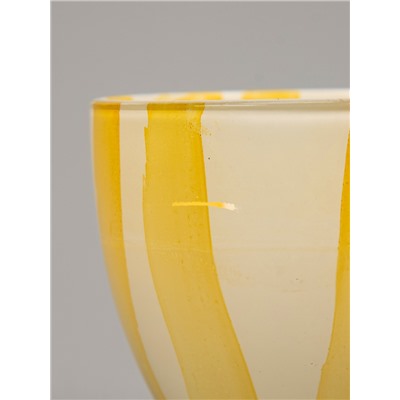 УЦЕНКА Свеча ароматическая в стеклянном подсвечнике, 85 г, синий муск