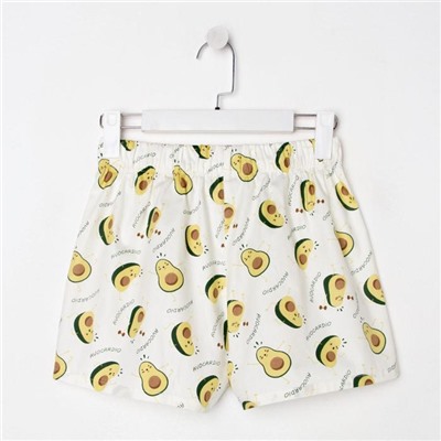 Шорты женские KAFTAN Avocado, размер 40-42, белые