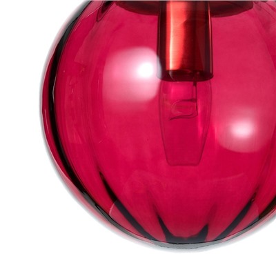 Светильник BayerLux 2481/1RD E27 40 Вт красный 20×20×17.5-117 см