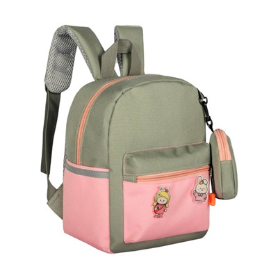 Рюкзак CANGO Can-006 серо-розовый