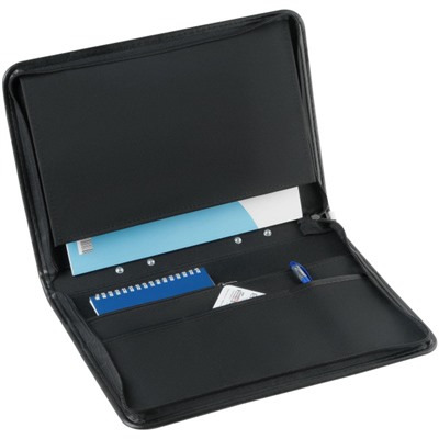 Папка кож/зам на молнии ручка-трансформер "Dublin"  ПА_КЗ_671