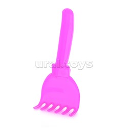 Песочный набор "Принцесса песочницы" ( 4 формочки, совок, грабли, леечка)