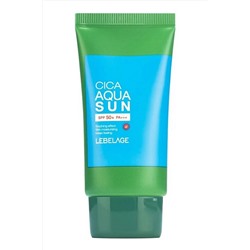 Lebelage Солнцезащитный крем для лица на водной основе с центеллой азиатской / Cica Aqua Sun Cream SPF50+ PA+++, 30 мл KRISTALLER, 1111057