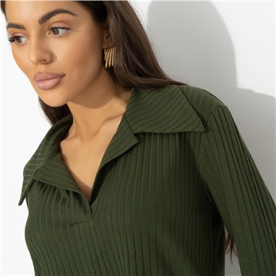 Брючный костюм из трикотажа-лапша, Зайти красиво