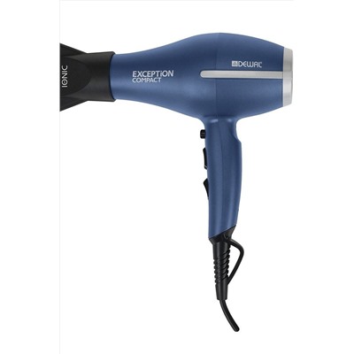 Dewal Профессиональный фен для волос / Exception Compact, синий, 2200 Вт KRISTALLER, 1107799