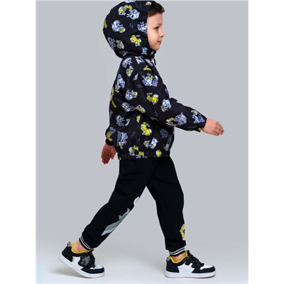 Куртка текстильная с полиуретановым покрытием для мальчиков (ветровка)