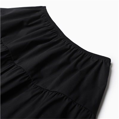 Юбка мини женский MIST, размер 44, чёрный