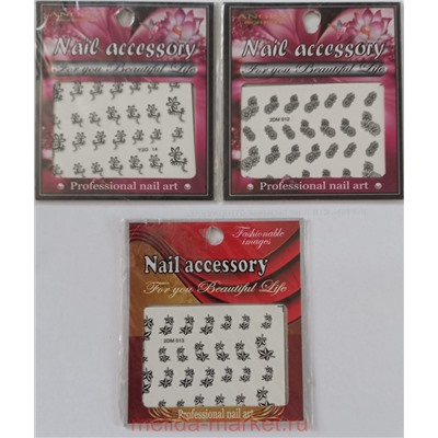 Наклейки для ногтей Nail Набор 3шт