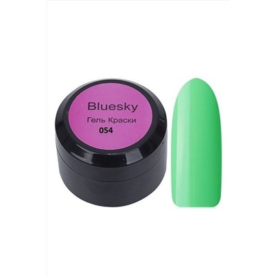 Bluesky Гель-краска для ногтей / Classic 054, мятный, 8 мл KRISTALLER, 1109235