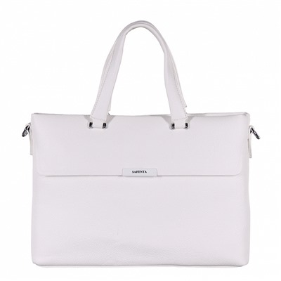 Сумка 593362 white Velina Fabbiana-Safenta