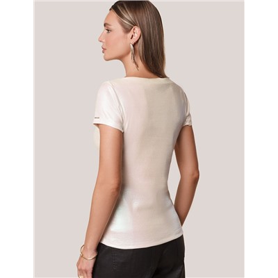 VILATTE Футболка D49.093