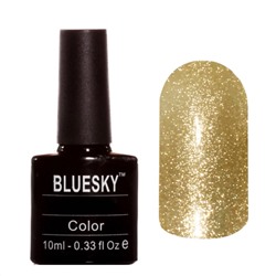 Bluesky Гель-лак для ногтей / Classic 101 SH, золотой с шиммером, 10 мл 5053