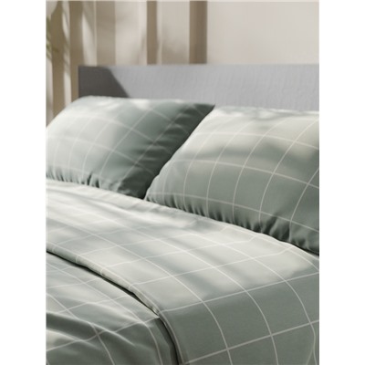 Постельное бельё 2-спальное «Этель. Клетка», бязь
