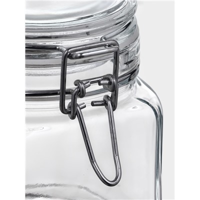 Банка для сыпучих продуктов Paşabahçe Cremlin, 740 мл, стекло, прозрачная