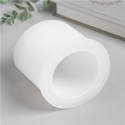 Молд силиконовый «Подсвечник цилиндр» 10×10×8.7 см