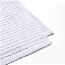 Полотенце вафельное LoveLife Waffle white, 50×100 см, хлопок 100%