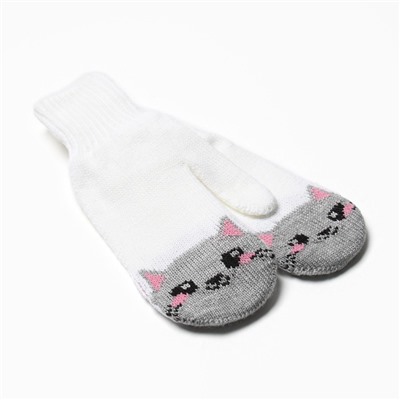 Новогодний подарочный набор «Подарочек» варежки размер 19 и аксессуары