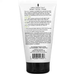 Garnier, SkinActive, Ultra Clean 3-In-1 with Charcoal, 4.4 fl oz (132 ml)