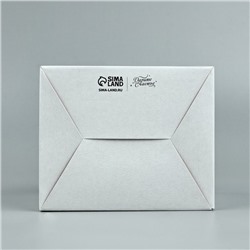 Коробка новогодняя для мини-букетов Happy New Year, 12×17×10 см, Новый год