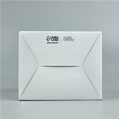 Коробка новогодняя для мини-букетов Happy New Year, 12×17×10 см, Новый год