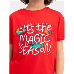 ФУТБОЛКА ДЛЯ МАЛЬЧИКОВ (верхняя) 113379