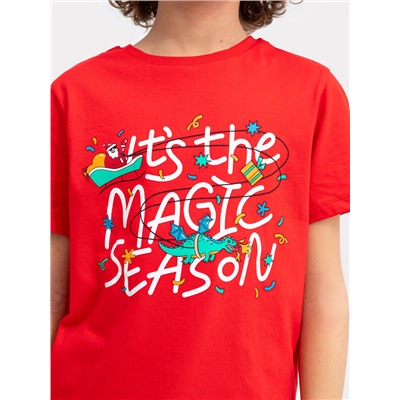 ФУТБОЛКА ДЛЯ МАЛЬЧИКОВ (верхняя) 113379