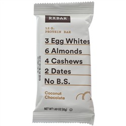 RXBAR, Protein Bar, Coconut Chocolate, 12 Bars, 1.83 oz (52 g) Each