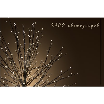 Светодиодное новогоднее дерево (210x100)