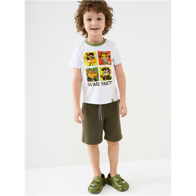 Комплект трикотажный для мальчиков: фуфайка (футболка), шорты