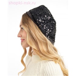 Шанелька пайетка МА мини Берет (56-58)
