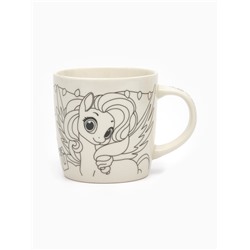 Роспись кружки и шара красками «Лошадка с подарком», 300 мл