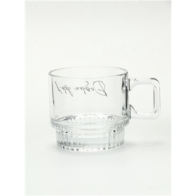 Кружка стеклянная «Доброе утро!», 270 мл