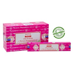 SATYA Бангалор Ароматические палочки Rose  (15г.*12уп)