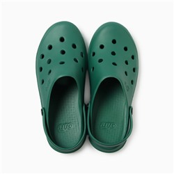 Сабо мужские, цвет зеленый, размер 40