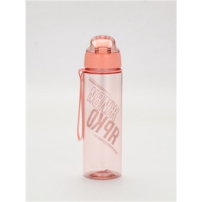 Бутылка для воды пластиковая «Живи ярко», 600 мл