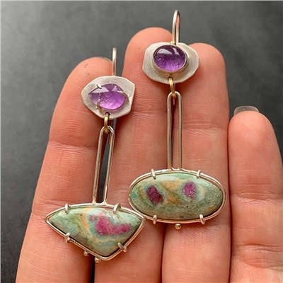 Серьги на крючках арт. 13 4378 (id 285704)